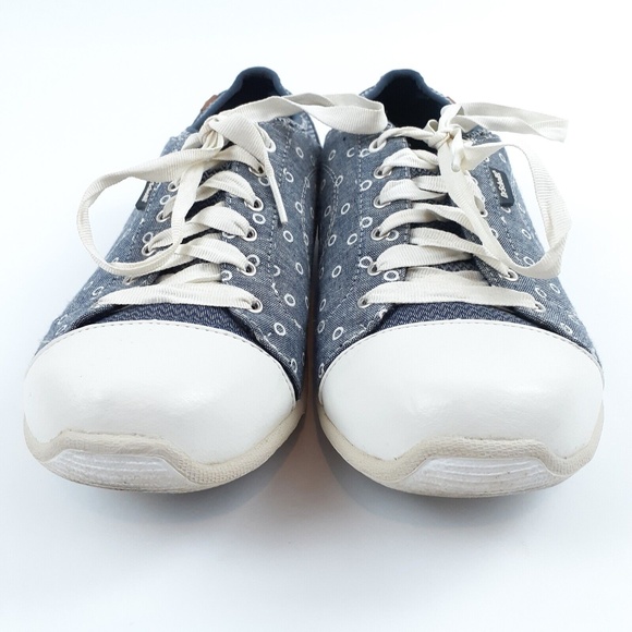 Dr Scholl's Women's 9 M Shoes Jamie Denim Fashion Sneakers 11696 Circle Grey - Picture 5 of 11